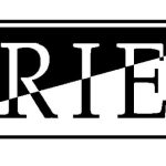 Black and white ORIEL logo with diagonal split design